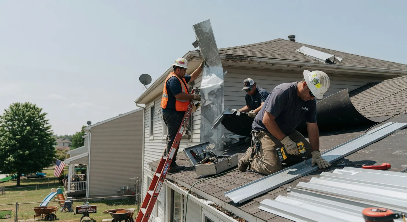 Storm Damage Metal Roof Repair in Margaret, AL